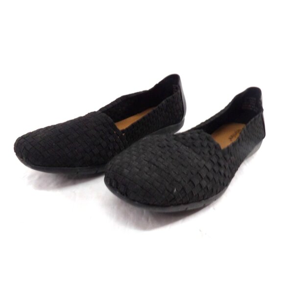 Comfortview Women's Bethany Slip On Flats 10W in Black NEW - Picture 2 of 5